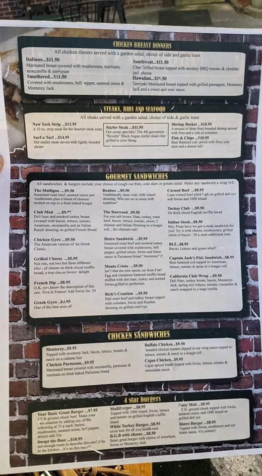 Mulligan's Pub Menu image 4